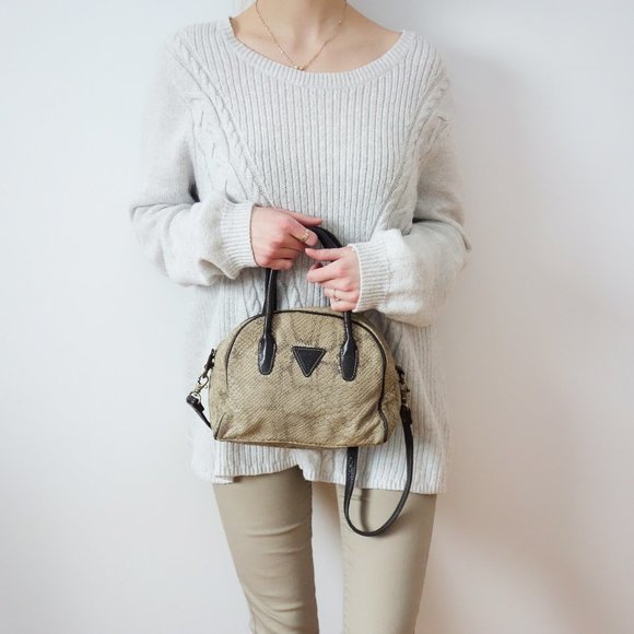 GUESS Faux-Snake Handbag/Crossbody - Picture 3 of 6